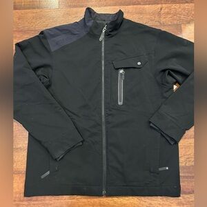 Mountain Hardwear Men’s Soft Shell Jacket Black Size Large Full Zip